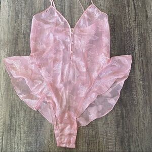 Gold Tag Vintage Victoria Secret Teddy Size P/Small